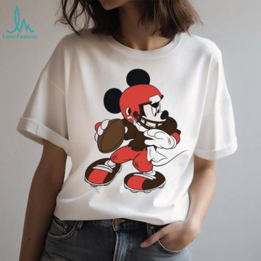 Cleveland Browns NFL Mickey Mouse Walt Disney Shirt