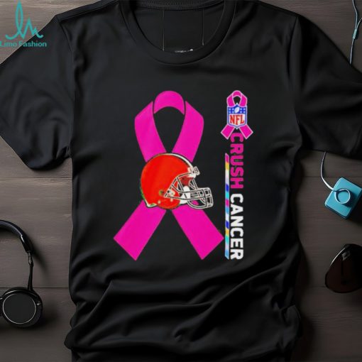 Cleveland Browns Nfl Crush Cancer Shirt