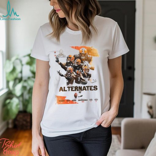 Cleveland Browns Six Alternates Move Up Into A Pro Bowl Roster Spot NFL 2024 Pro Bowl Games Poster Classic T Shirt