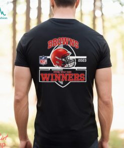 Cleveland Browns Winners Champions 2023 Super Wild Card NFL Divisional Helmet Logo Classic T Shirt
