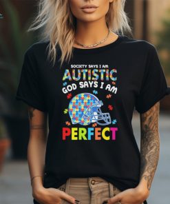 Cleveland Browns society says I am Autistic god says I am perfect shirt