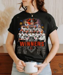 Cleveland Browns team 2023 2024 afc wild card winners signature shirt