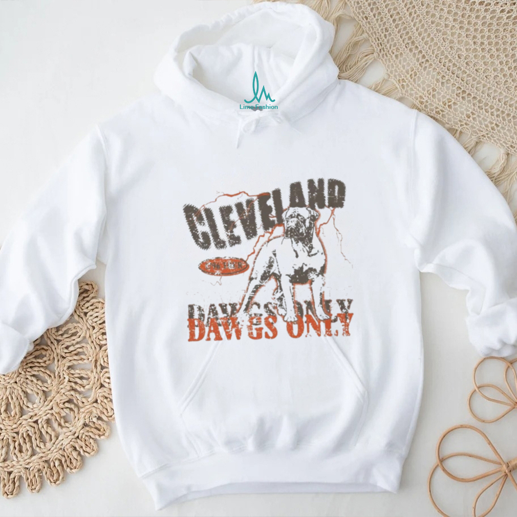 Cleveland Dawgs Only 1796 Tour Cleveland Browns t shirt Cleveland Dawgs Only 1796 Tour Cleveland Browns t shirt