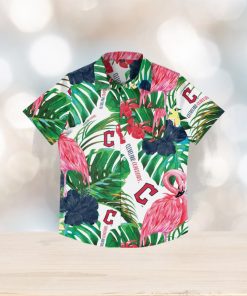 Cleveland Guardians Flamingo Hawaiian Shirt