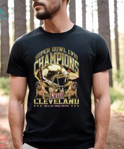 Cleveland Super Bowl Champions 2024 'Gold Rush Vintage'T Shirt