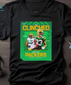 Cliched Green Bay Packer Secure A Playoff Spot NFL 2024 Shirt