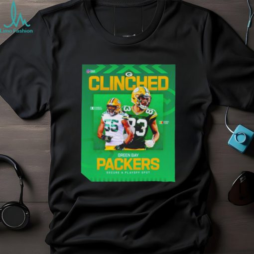 Cliched Green Bay Packer Secure A Playoff Spot NFL 2024 Shirt