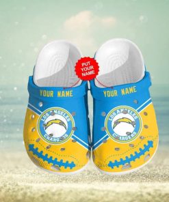 Clog Shoes NFL Football Los Angeles Chargers Personalized Crocs
