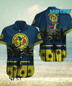 Club America Soccer Team Champions Hawaiian Shirt