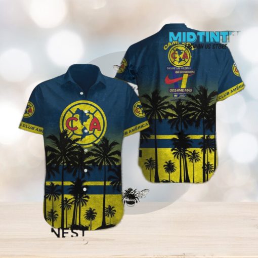 Club America Soccer Team Champions Hawaiian Shirt