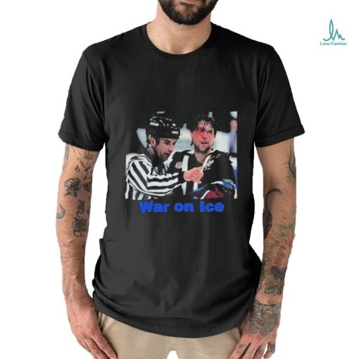 Cm Punk Is Wearing A Patrick Roy Post Fight Shirt