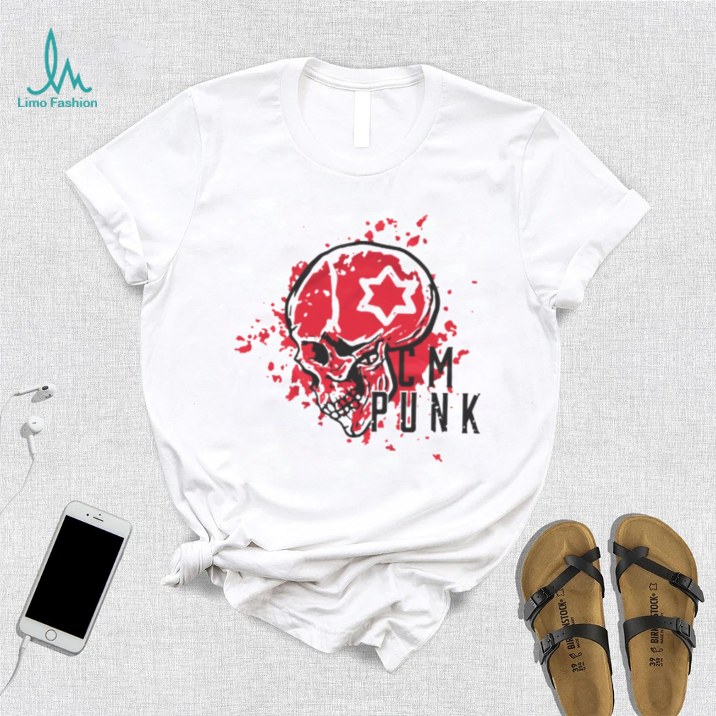 Cm Punk Red Skull Shirt Cm Punk Red Skull Shirt