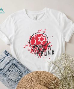 Cm Punk Red Skull Shirt, hoodie, sweater, long sleeve and tank top Cm Punk Red Skull Shirt