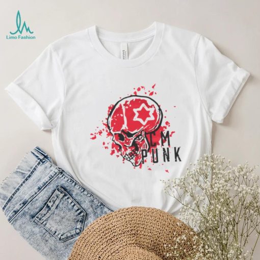 Cm Punk Red Skull Shirt