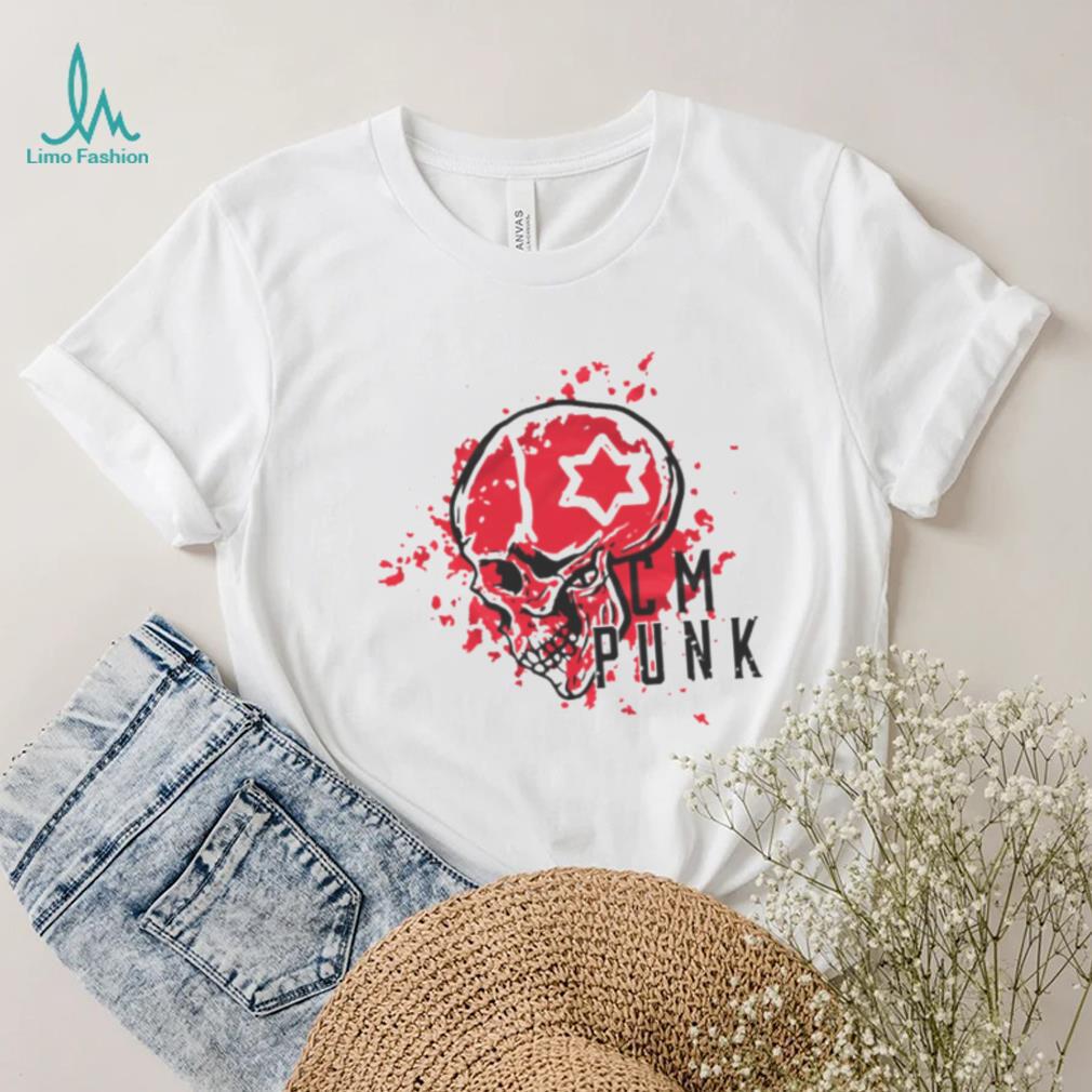 Cm Punk Red Skull Shirt Cm Punk Red Skull Shirt