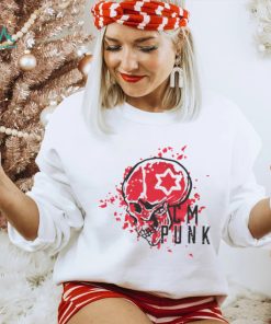 Cm Punk Red Skull Shirt, hoodie, sweater, long sleeve and tank top Cm Punk Red Skull Shirt