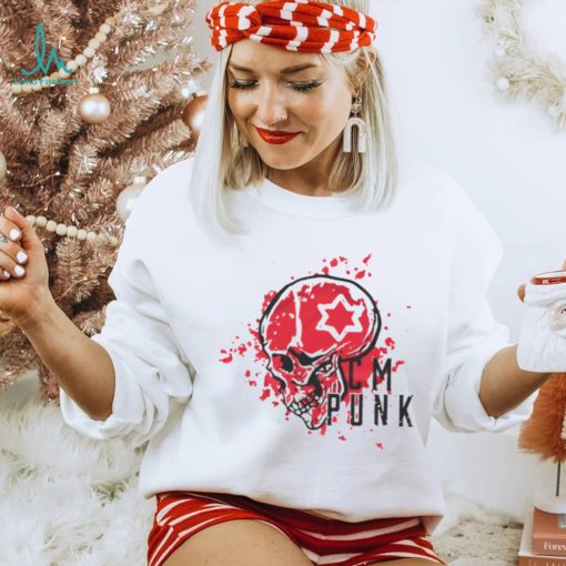 Cm Punk Red Skull Shirt