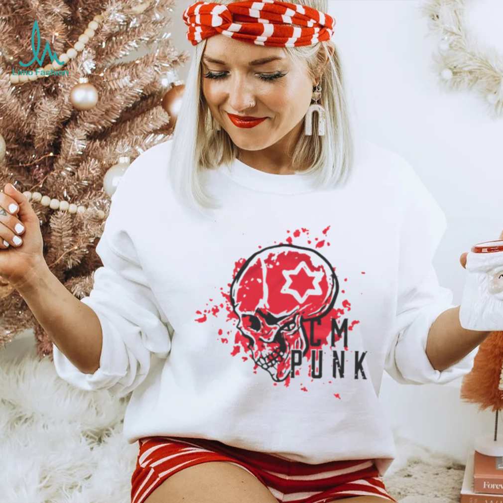 Cm Punk Red Skull Shirt Cm Punk Red Skull Shirt