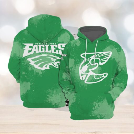 Coach Eagle Nick Sirianni Tie Dye Hoodie