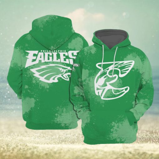 Coach Eagle Nick Sirianni Tie Dye Hoodie