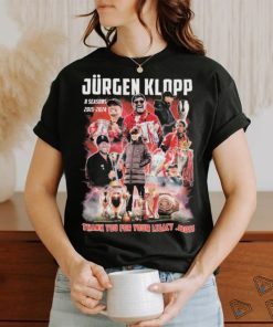 Coach Jurgen Klopp 8 Season At Liverpool 2015 2024 Thank You For Your Legacy, Boss Shirt