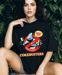 Cokebusters Smells Good Keep It Pure Ghostbuster T shirts