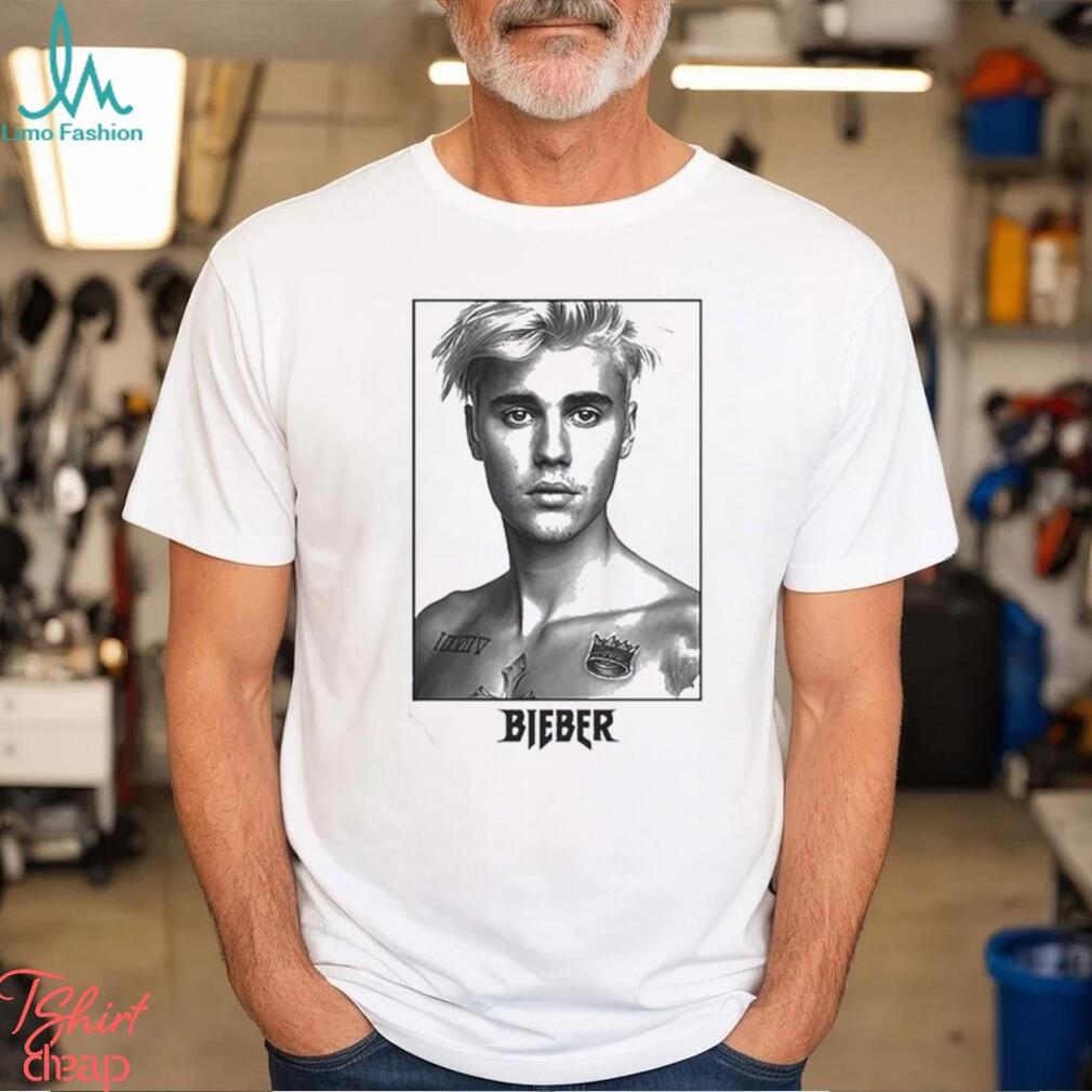 Colby justin Bieber crew neck boxy shirt Colby justin Bieber crew neck boxy shirt