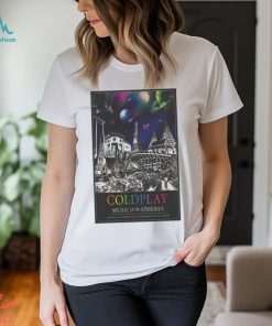 Coldplay Tour 2024 Bangkok poster shirt