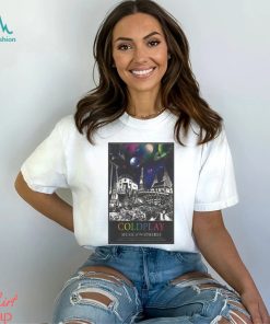 Coldplay Tour 2024 Bangkok poster shirt