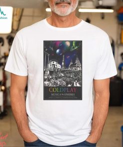 Coldplay Tour 2024 Bangkok poster shirt