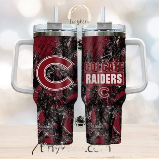 Colgate Raiders Realtree Hunting 40oz Tumbler