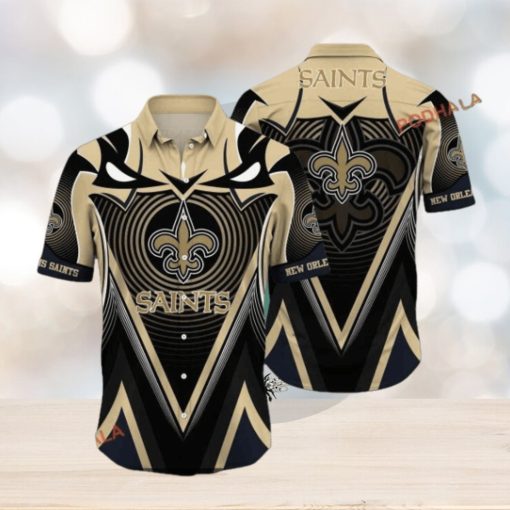 Collection of New Orleans Saints NFL Hawaiian Shirts, Stylish Variety