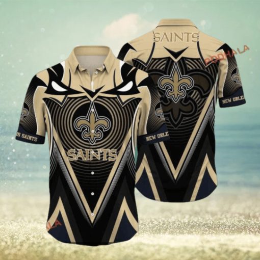 Collection of New Orleans Saints NFL Hawaiian Shirts, Stylish Variety