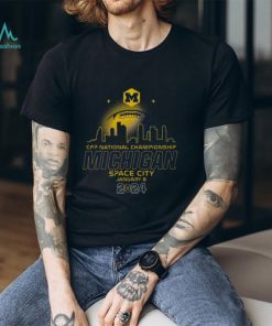 College Football Playoff 2024 National Championship Game Michigan Space City Crewneck