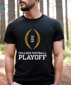 College Football Playoff Logo Black T Shirt