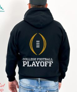 College Football Playoff Logo Black T Shirt