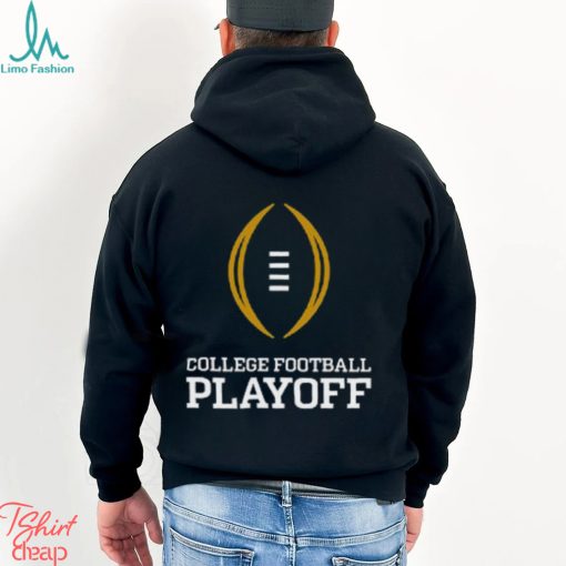 College Football Playoff Logo Black T Shirt