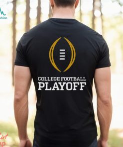 College Football Playoff Logo Black T Shirt
