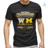 College Football Playoff National Championship Huskies vs Wolverines shirt