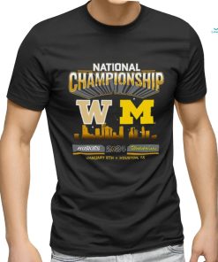 College Football Playoff National Championship Huskies vs Wolverines shirt