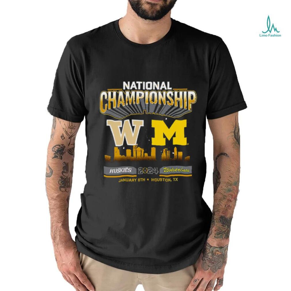 College Football Playoff National Championship Huskies vs Wolverines shirt College Football Playoff National Championship Huskies vs Wolverines shirt