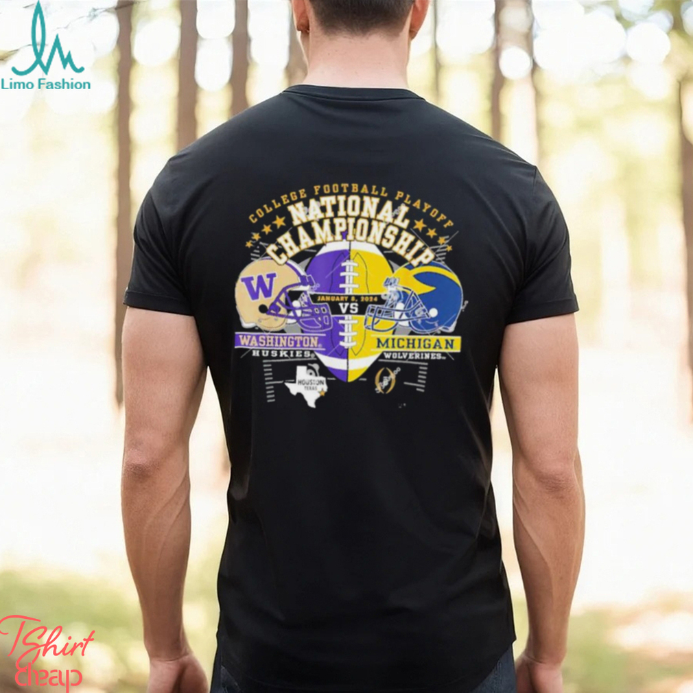 College Football Playoff National Championship Washington Huskies Vs Michigan Wolverines 2024 Shirt College Football Playoff National Championship Washington Huskies Vs Michigan Wolverines 2024 Shirt