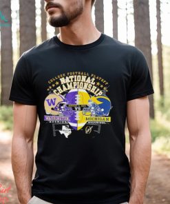 College Football Playoff National Championship Washington Huskies Vs Michigan Wolverines 2024 Shirt