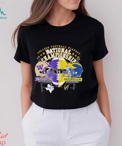 College Football Playoff National Championship Washington Huskies Vs Michigan Wolverines 2024 Shirt