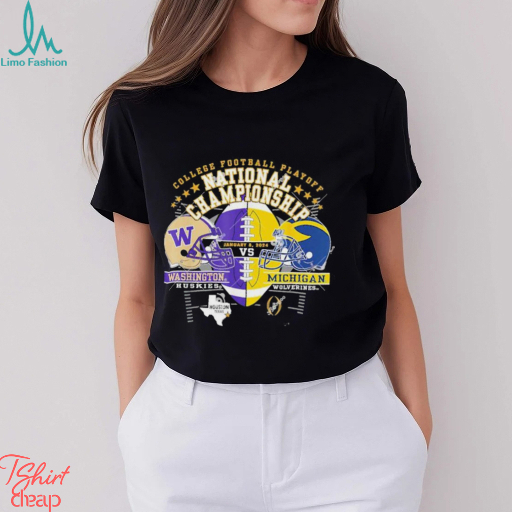 College Football Playoff National Championship Washington Huskies Vs Michigan Wolverines 2024 Shirt College Football Playoff National Championship Washington Huskies Vs Michigan Wolverines 2024 Shirt