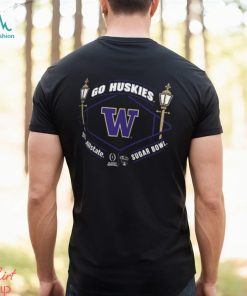 College Football Playoff Nike 2024 #2 Washington Sugar Bowl Bound Black T Shirt