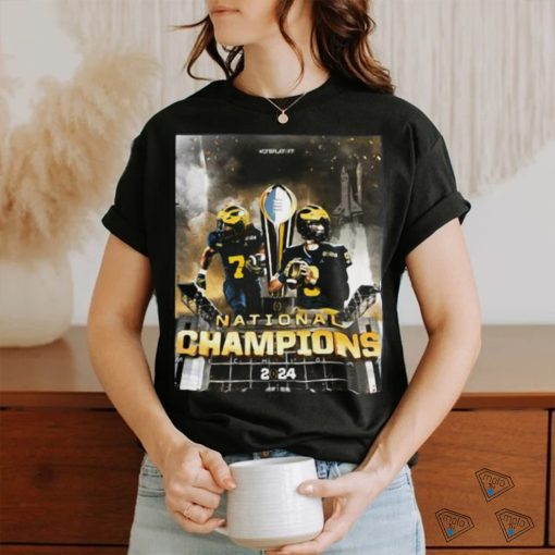 College Football playoff national champions 2024 natty champs T shirt