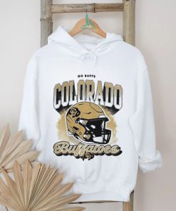 Colorado Buffaloes Football Iso Helmet Go Supps T Shirt