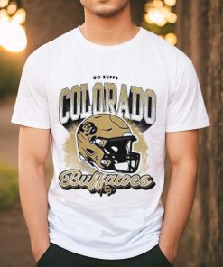 Colorado Buffaloes Football Iso Helmet Go Supps T Shirt