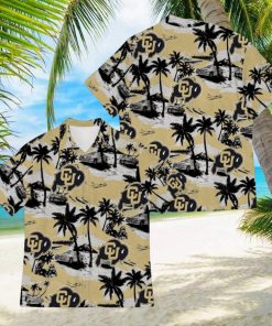 Colorado Buffaloes Sports American Tropical Patterns Club Trending Summer 3D Hawaiian Shirt For Fans Men And Women Gift